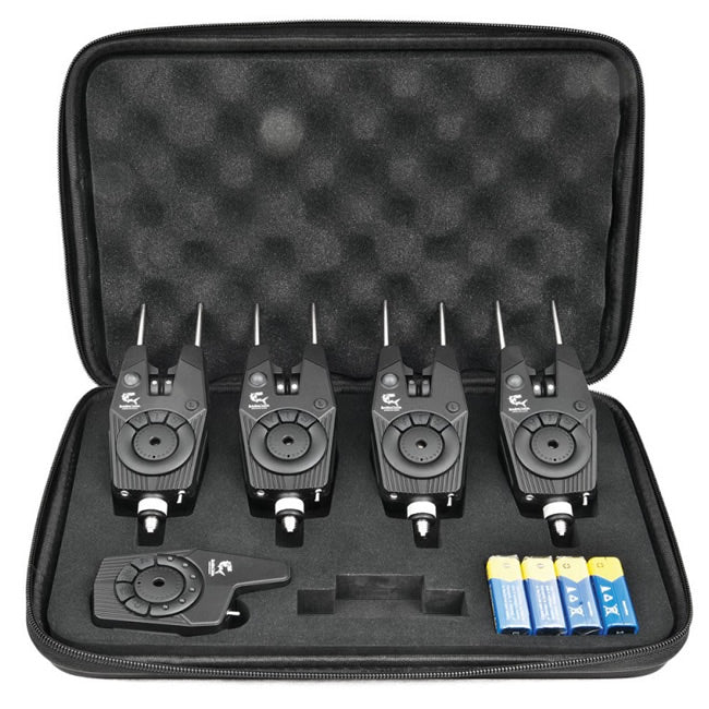 Set 4 avertizoare Baracuda   wireless RF1688 cu statie