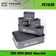 Set 5 bacuri nada Feeder Concept EVA Feeder Bags