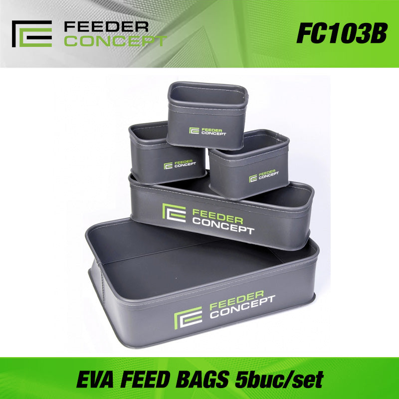Set 5 bacuri nada Feeder Concept EVA Feeder Bags