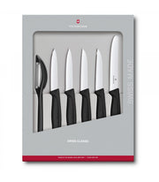 Set 6 Cutite Bucatarie Victorinox, Negru