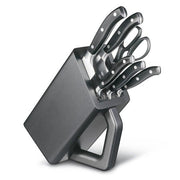 Set 6 Cutite si Foarfeca Bucatarie Victorinox Grand Maître Cutlery, Negru