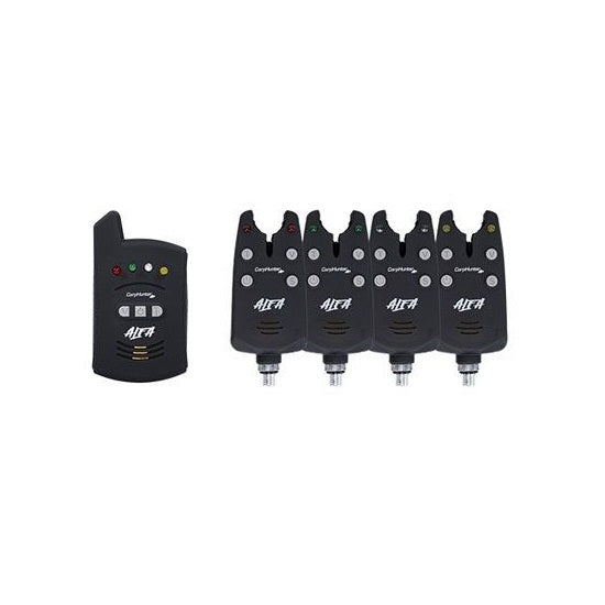 Set Avertizoare Carp Hunter Alfa 4 plus 1