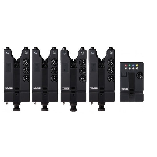 Set Avertizoare DAM MAD HI-T Bite Alarm 4PLUS1