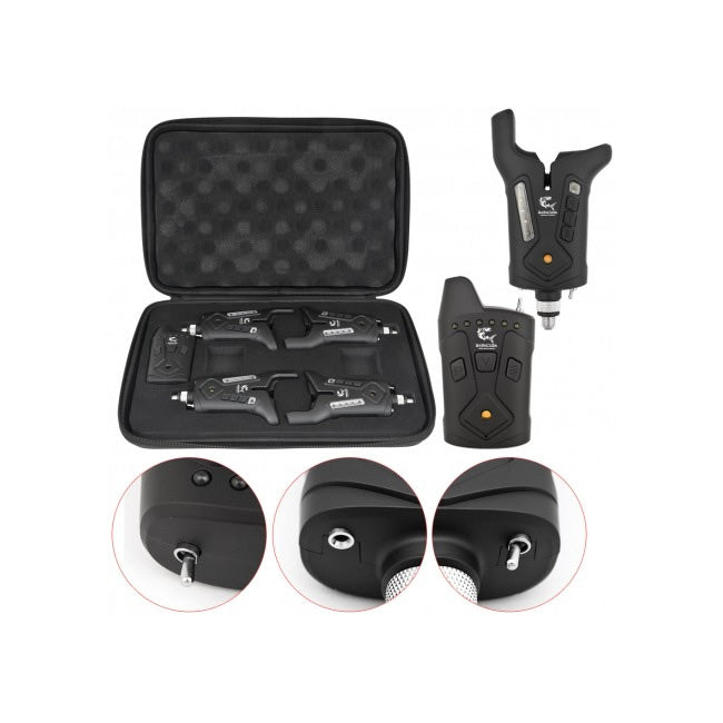 Set Avertizoare Feeder Baracuda  4+1 RF2198