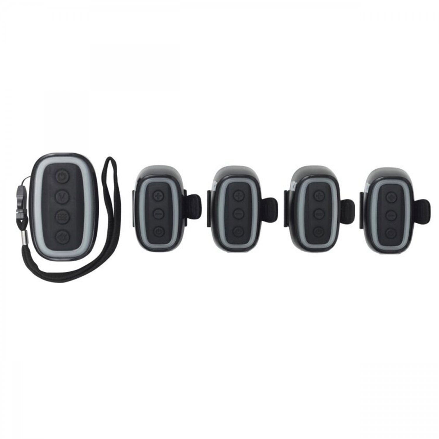 Set Avertizoare Madcat Topcat cu statie 4 1 Rosu Verde Albastru Galben