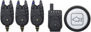 Set Avertizoare PROLOGIC C-Series Pro Alarm Set Fishing Bite Alarm Blue, 3+1+1