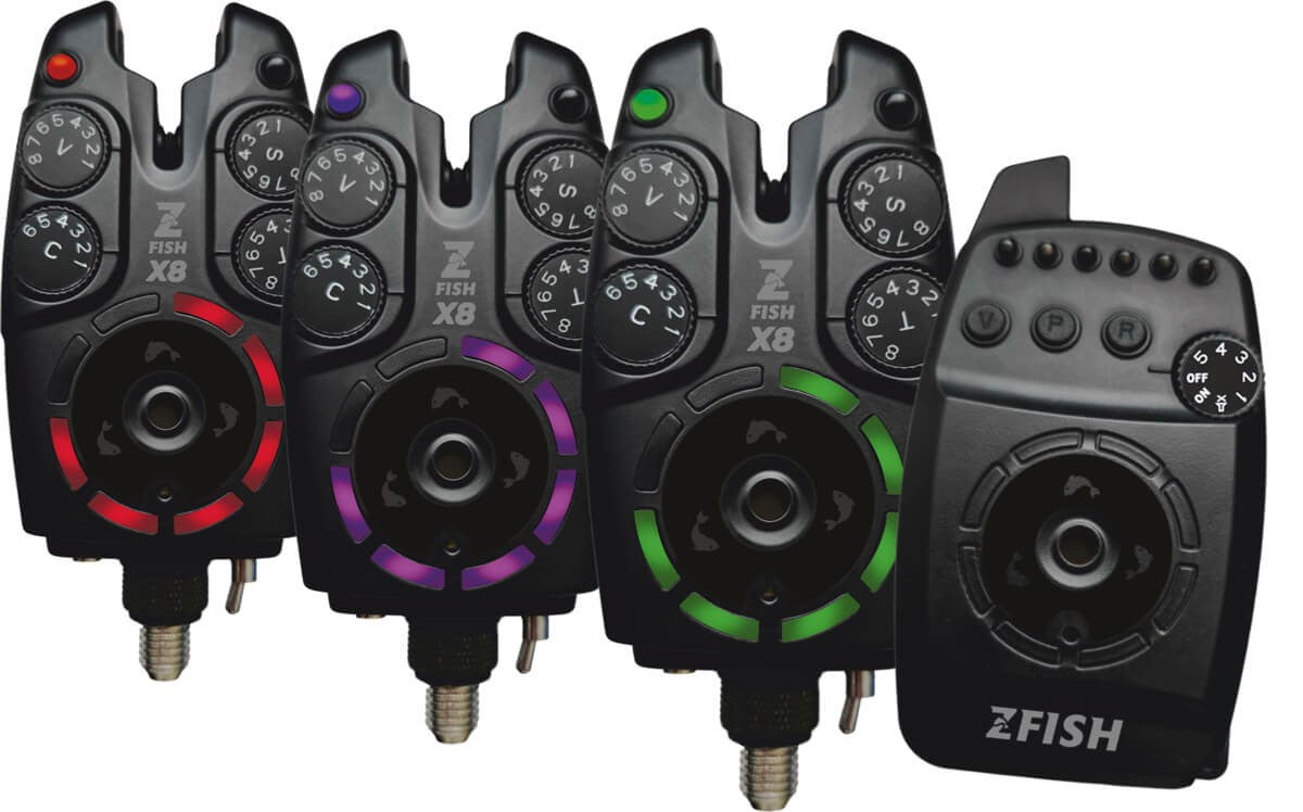 Set Avertizoare Zfish Bite Alarm Zx8 3+1