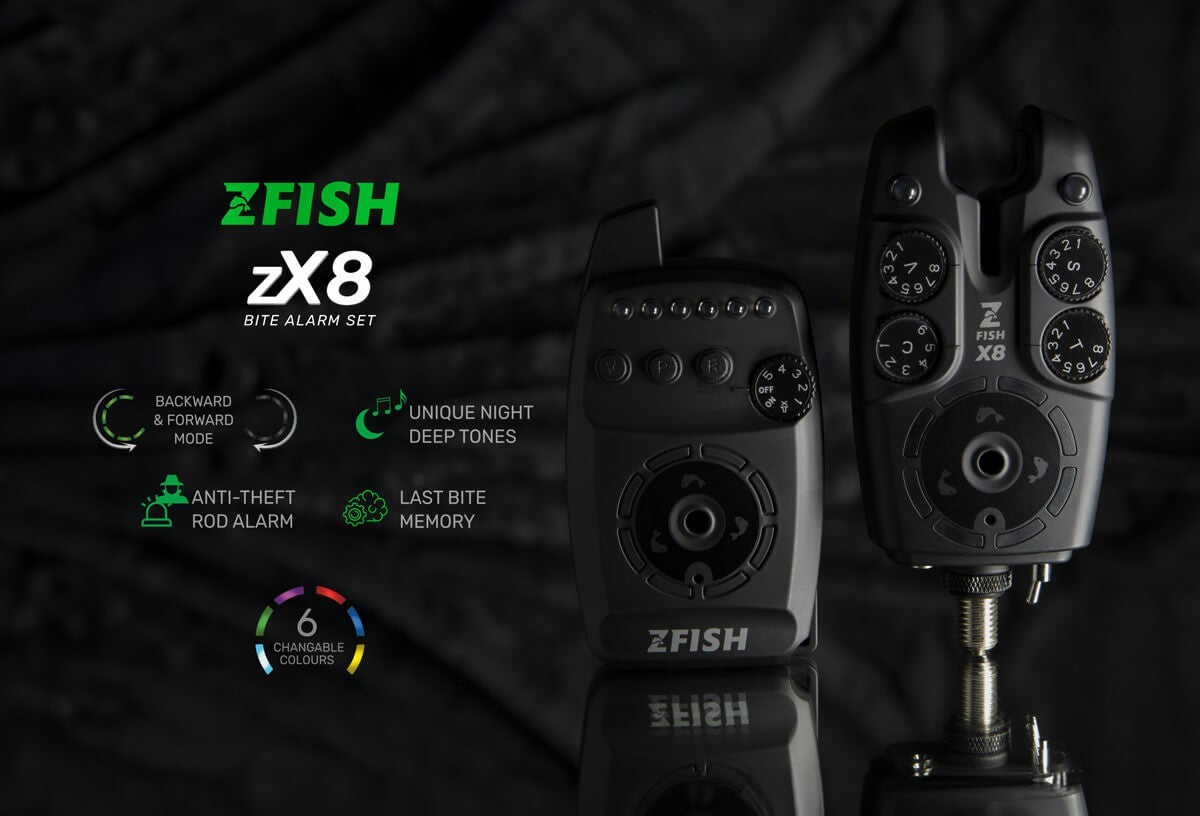 Set Avertizoare Zfish Bite Alarm Zx8 4+1