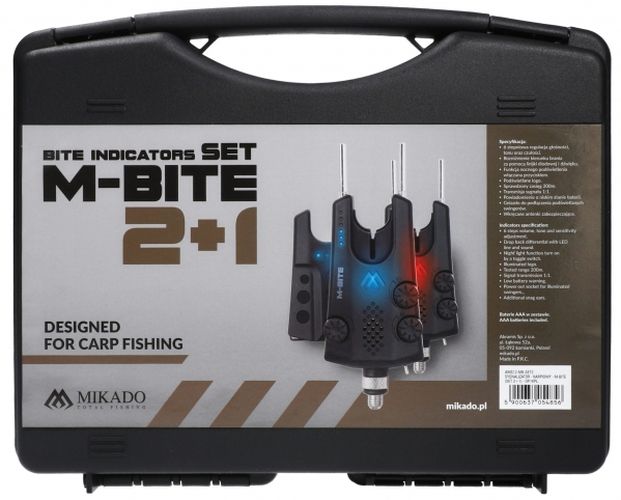 Set Avertizor + Statie Mikado Set Bait Indicator Carp M-Bite, 2+1