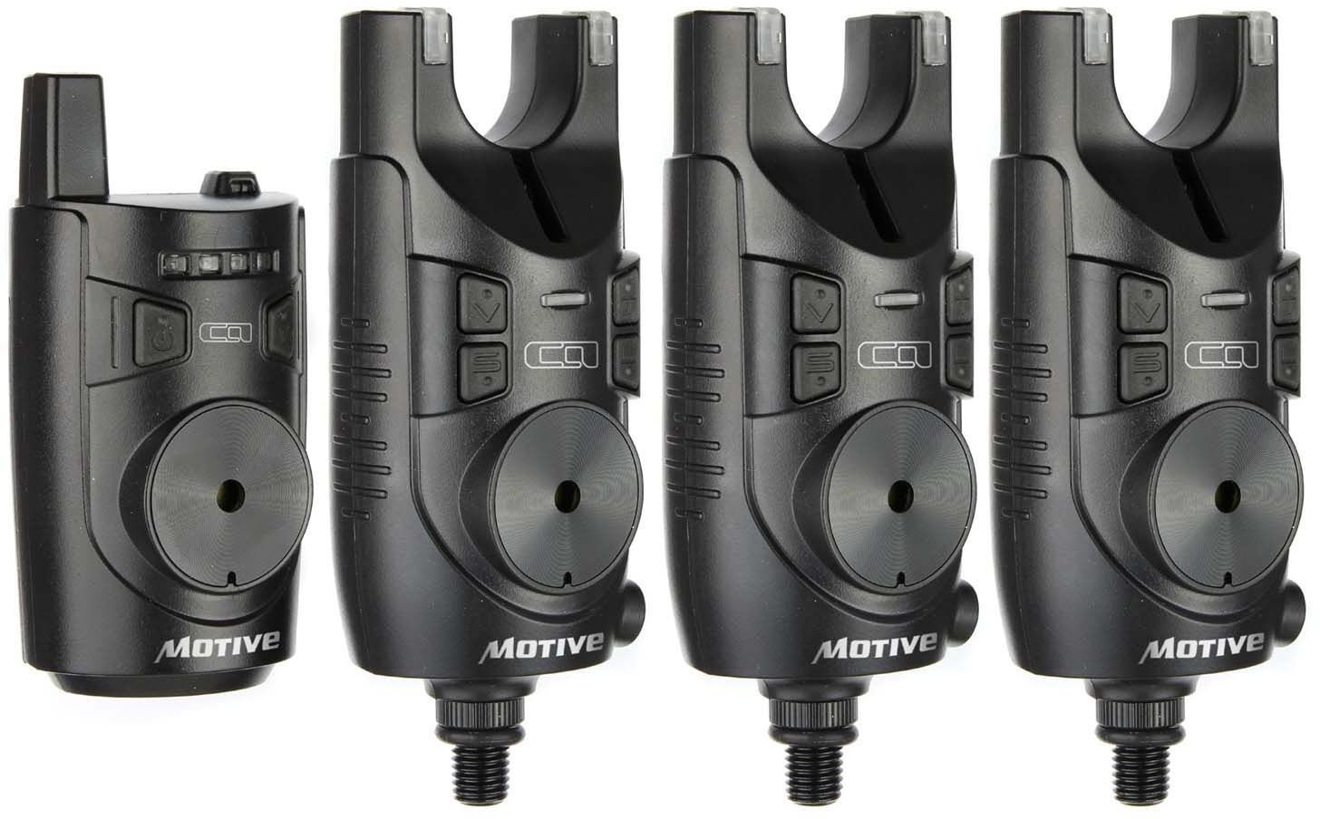 Set Avertizori CARP ACADEMY Motive Carp, Black, 3+1