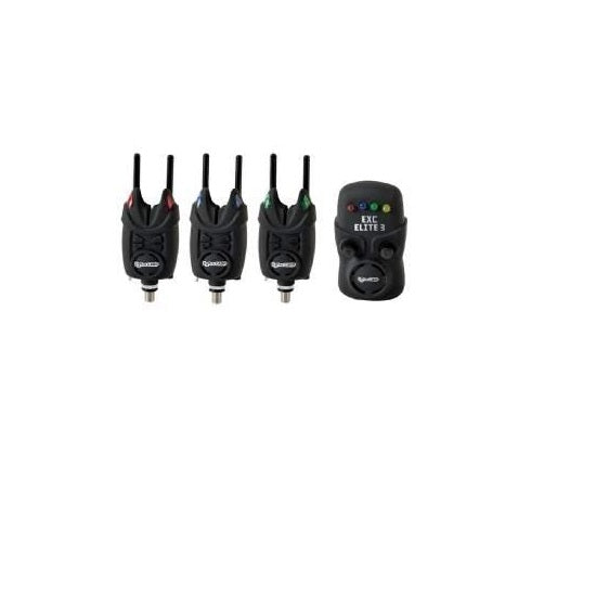Set Avertizori ExtraCarp + statie EXC Elite + Snag Bar, 3+1