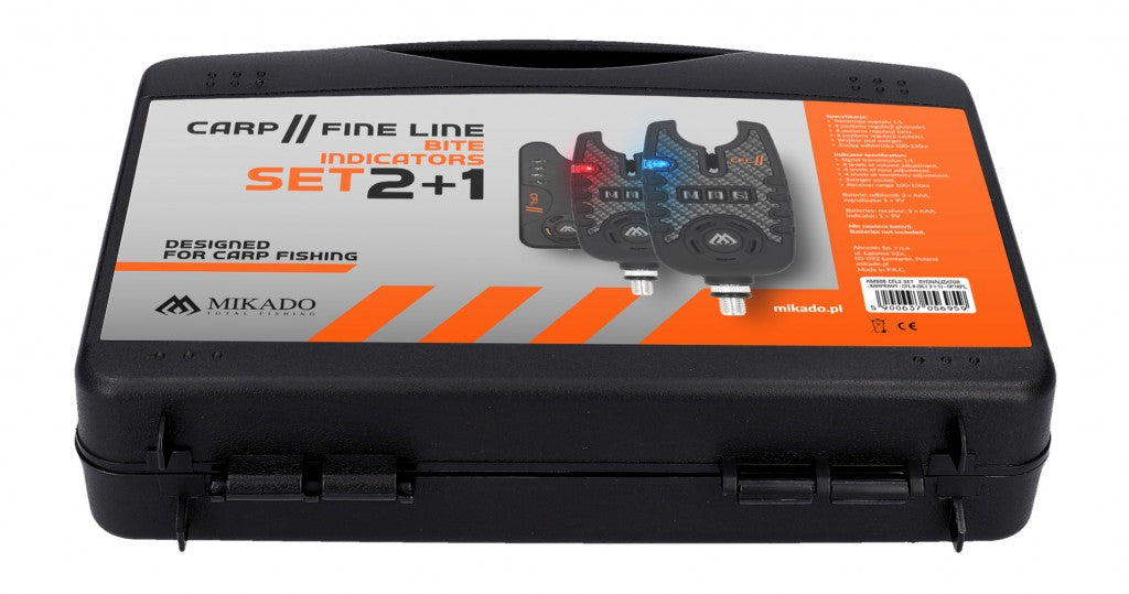 Set Avertizori Mikado Bait Indicator - Carp - Cfl Ii, 2+1
