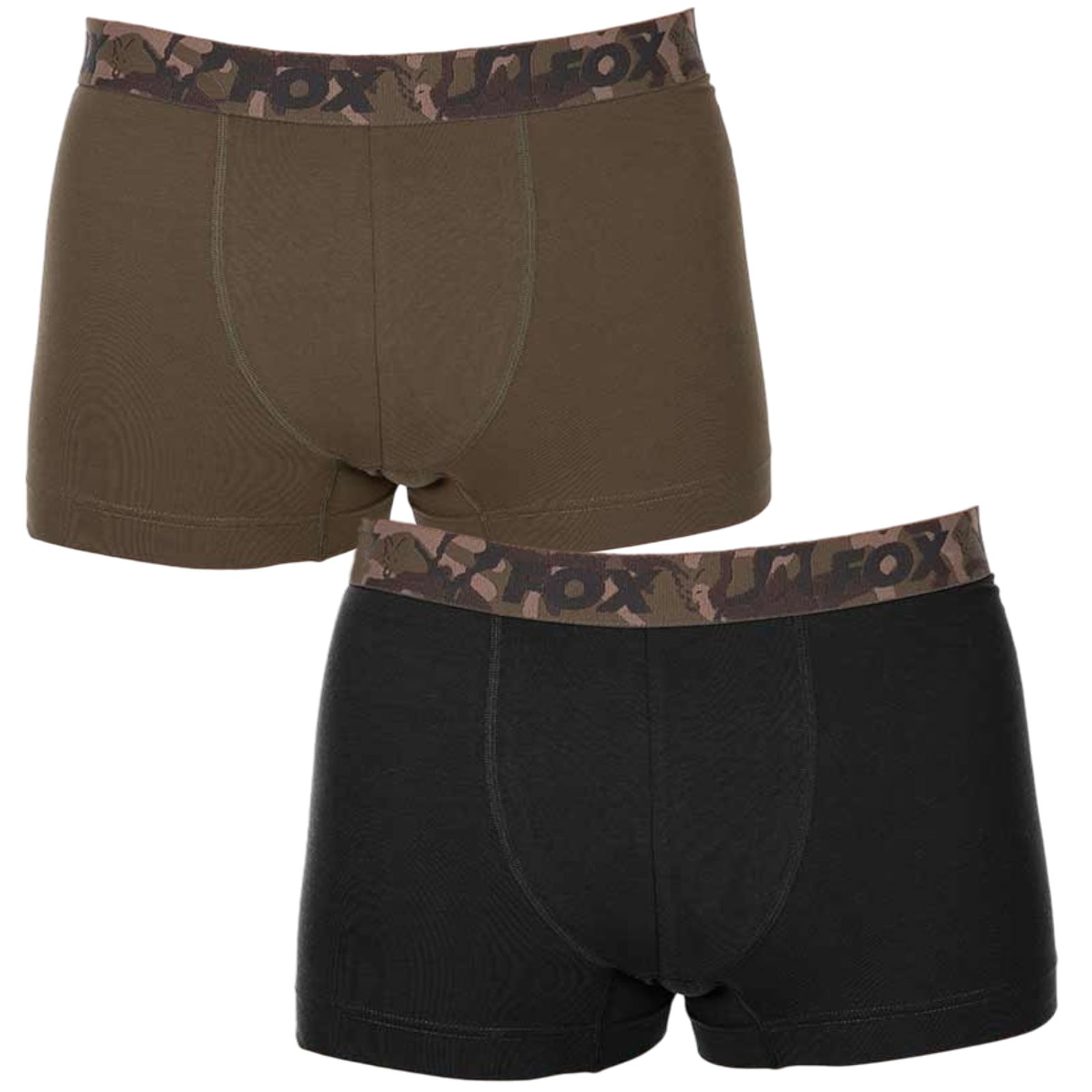 Set Boxeri FOX Shorts Khaki &amp; Black, 2buc/set