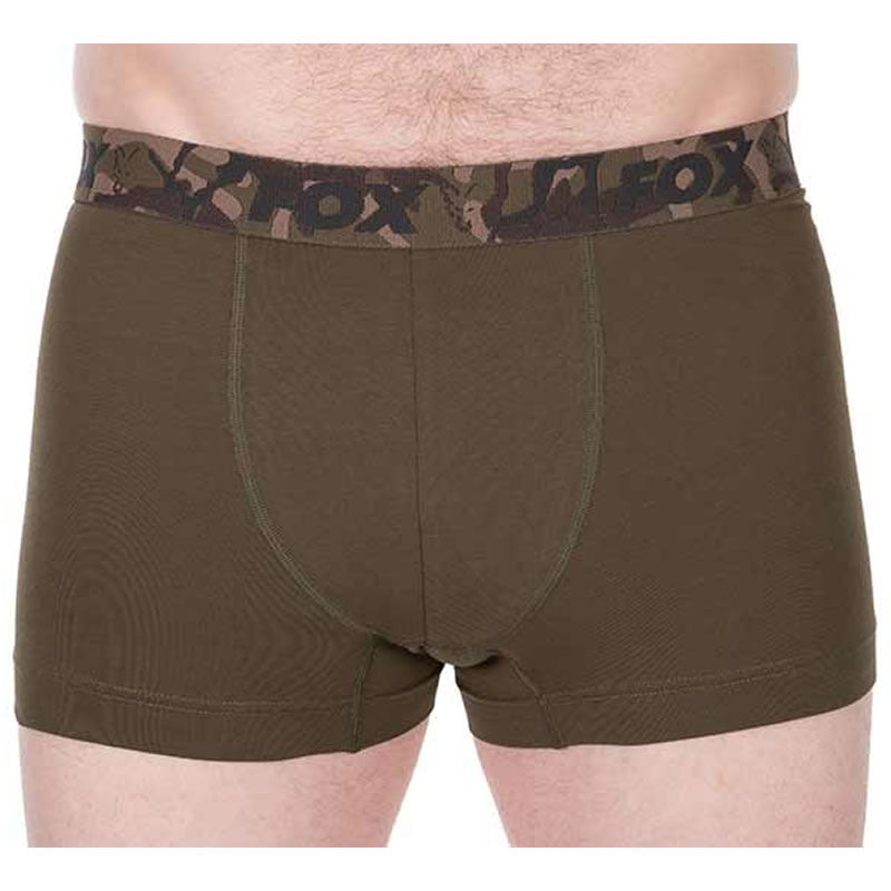 Set Boxeri FOX Shorts Khaki &amp; Black, 2buc/set