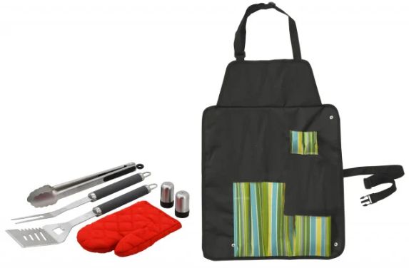 Set Cattara 7 Ustensile Pentru Gratar + Sort TT13107