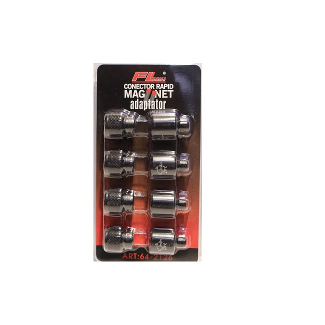 Set Conectori FL Rapid Magnetic Black Label 4busc/set