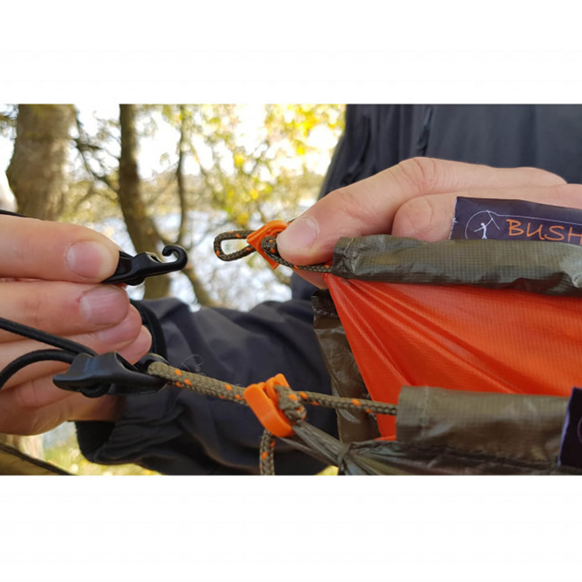 Set Cordeline Elastice de Tensionare Bushmen Black