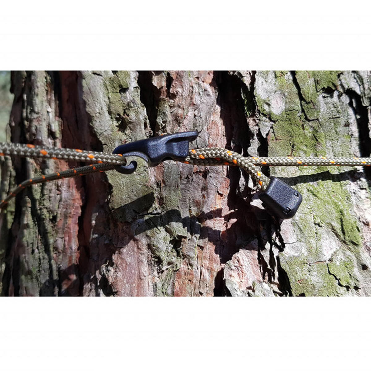 Set Cordeline de Tensionare Ultralight Bushmen Black
