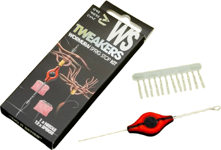 Set Croseta + Stoppere ONE MORE CAST Tweakers Wormurai Sprig Stop Kit