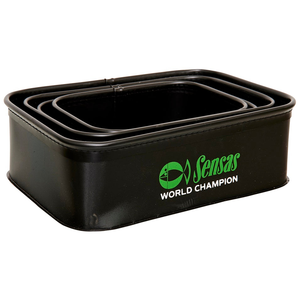 Set Cutii EVA SENSAS Box Bait 4in1, 30x20x10cm