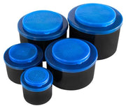 Set Cutii Momeala ZEBCO Trophy Bait Tub 1L, Blac-Blue