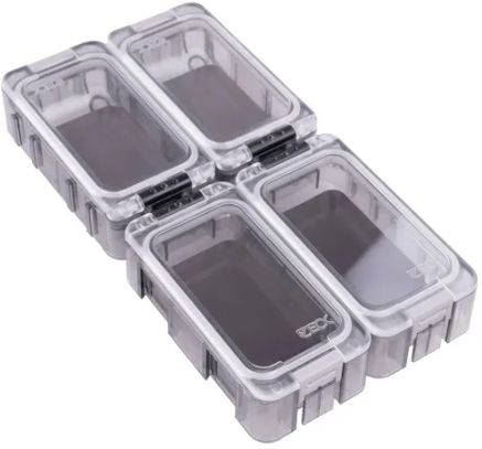 Set Cutii ZECK Magnetice Impermeabile S, 8x4.1x2.2cm