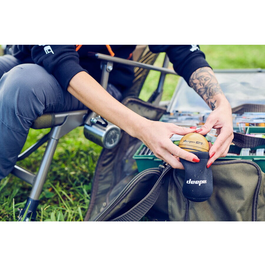Set DEEPER Sonar Chirp+ 2.0 + Range Extender + Phone Holder
