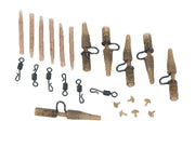 Set Extra Carp Camou Heavy Lead Clip Set, 4x6 Buc/Plic