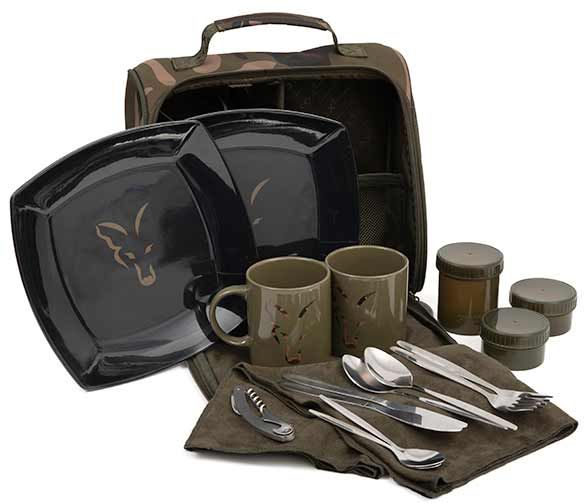 Set Fox Camolite 2 Person Dinner Set, 28x12x28cm