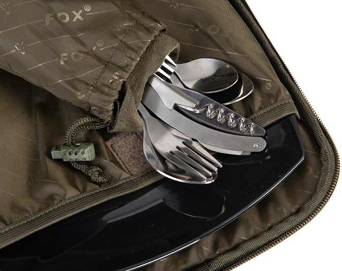 Set Fox Camolite 2 Person Dinner Set, 28x12x28cm