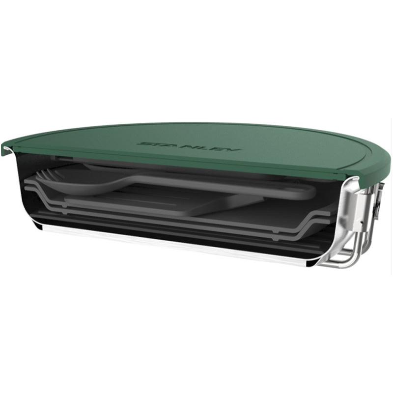 Set Gatit Camping STANLEY The All-In-One Fry Pan Set 0.94L / 32oz, Stainless Steel