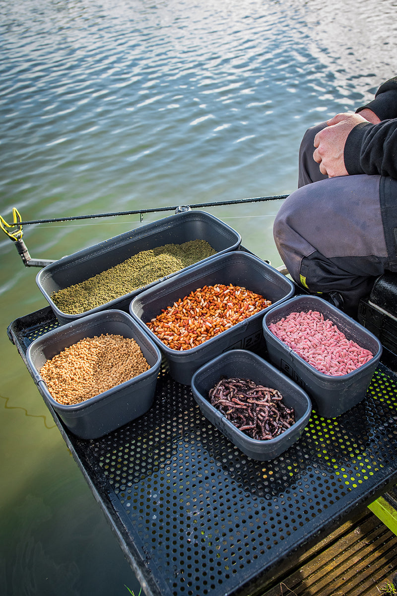 Set Genti MATRIX EVA Bait Tub Set, 5buc/set