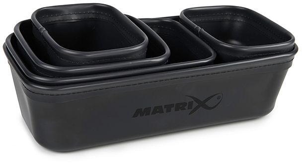 Set Genti MATRIX EVA Bait Tub Set, 5buc/set