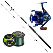 Set Kamasaki Lanseta Super Cat 3.00m + Mulineta 8000 + Fir Wizard Cat Mono 300m