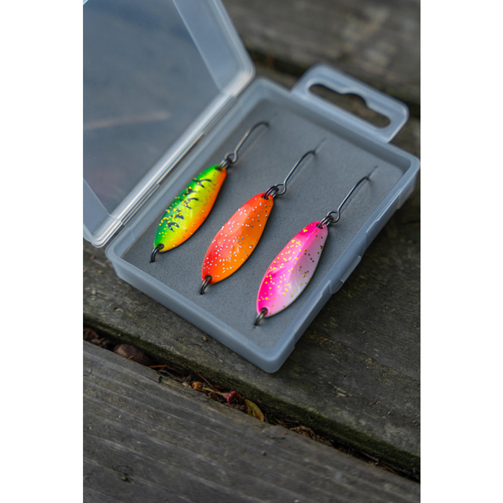 Set Lingurite Oscilante ZEBCO Target Fish Trout UL Spoon Set, 2.2g 3buc/pac