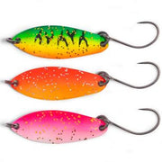 Set Lingurite Oscilante ZEBCO Target Fish Trout Ul Spoon Set 2.2g, 3buc/pac