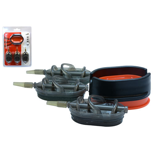 Set Method CARP EXPERT Oval Feeder Set with Mould, 30-40-50g