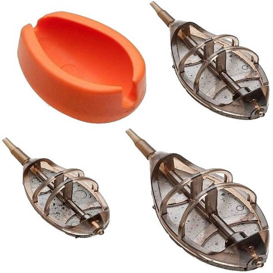 Set Mivardi Method Feeder Set Premium L + Matrita, 20g, 30g, 40g, 3+1buc/blister