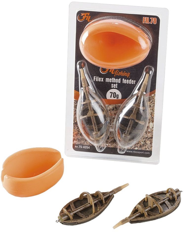 Set Momitoare Filfishing Filex Method Feeder Set 2+1 2buc/pac