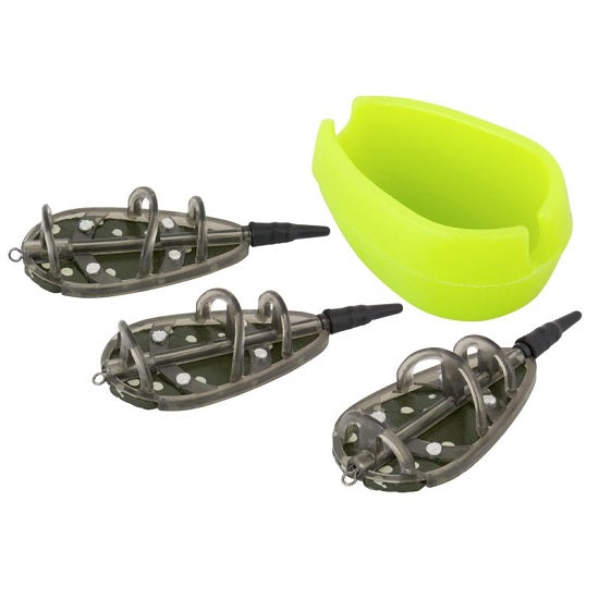 Set Momitoare Method Feeder CXP Pro 30-40-50g plus Matrita Silicon