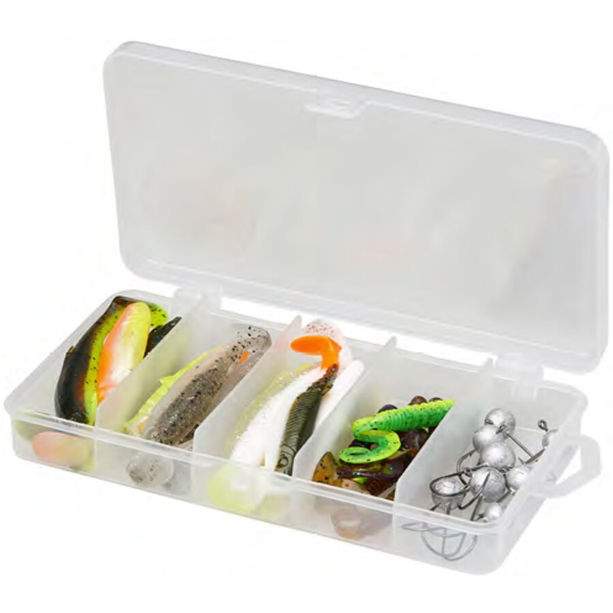 Set Naluci Soft SAVAGE GEAR Kit Perch Academy Mixed Color, 32buc/set