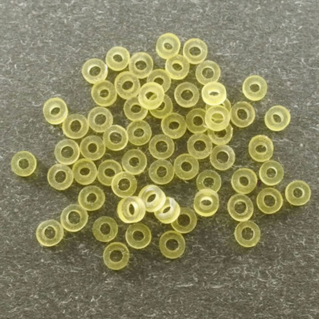 Set Orange Pellet Bands 3,4,5mm, 30buc/plic