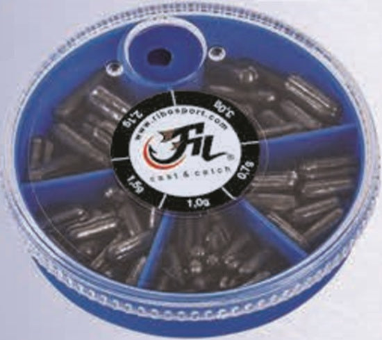 Set Plumbi Filfishing Despicati 5 Compartimente, 0.70-3.00g