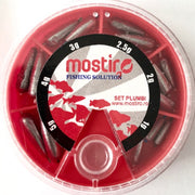 Set Plumbi Mostiro Culisanti : 5, 4, 3, 2,5, 2, 1 gr