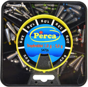 Set Plumbi Picatura CHAMPION Cu Varnis Silicon 1, 0.8-3.5g, 76buc/pac