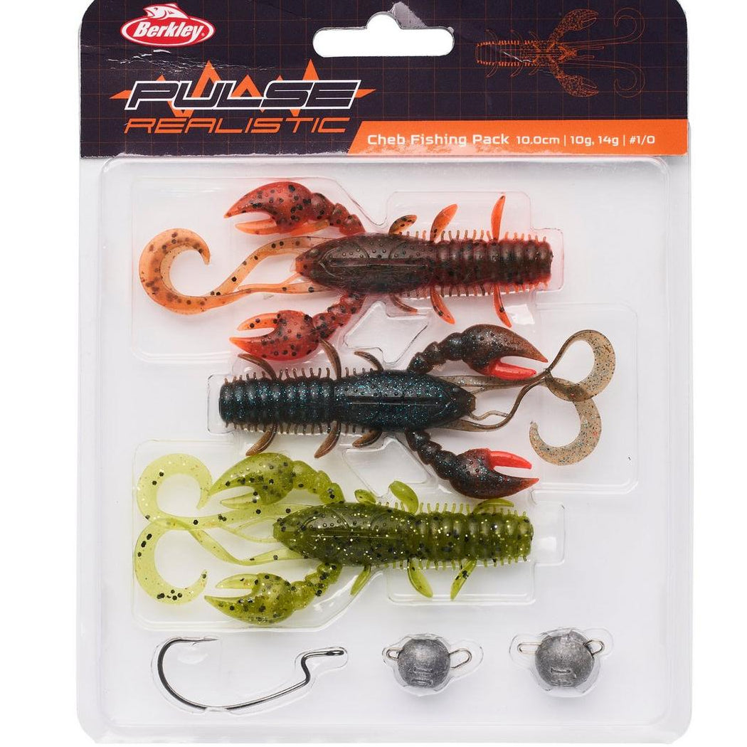Set Raci BERKLEY Cheburashka Fishing Pack, 6buc/pac