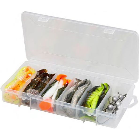 Set Shad SAVAGE GEAR Cannibal, 6.8cm/8cm (Model M), Mixed Colors, 36buc/set