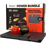Set Sonar DEEPER Smart Chiro+ 3.0 + Incarcator Solar 36w