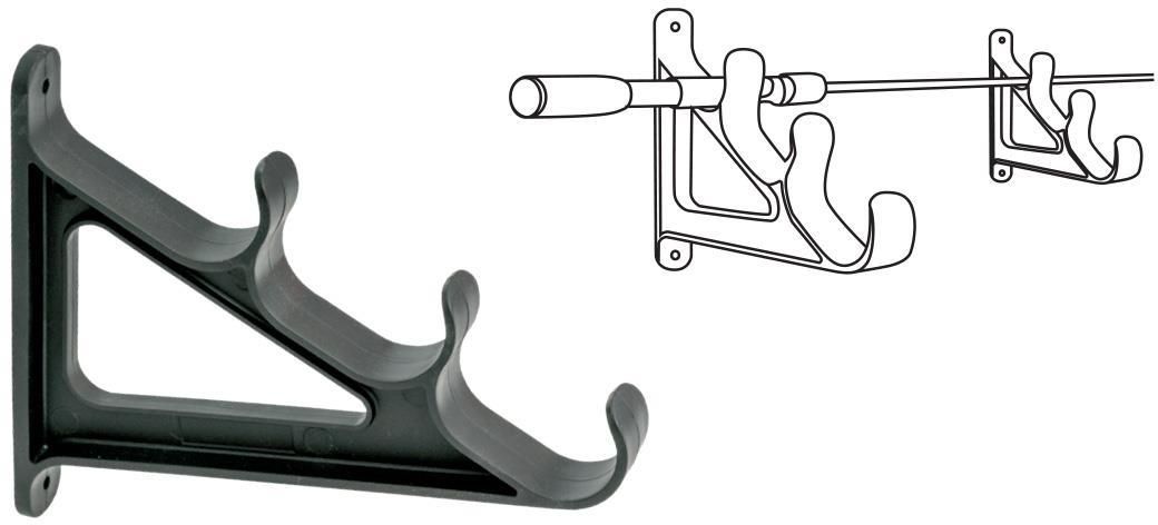 Set Suport Lansete Carp Zoom Wall Rod Holder, 20.7x17.2x2.4cm