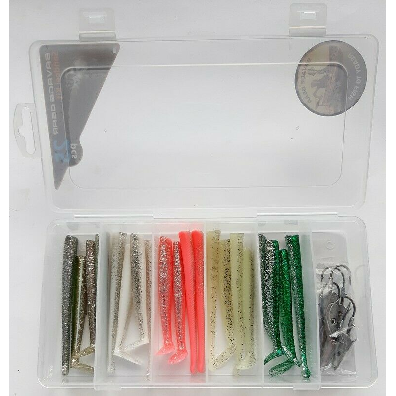 Set Swimbait SAVAGE GEAR Sandeel Kit, 10cm, 11cm, 25buc/pac